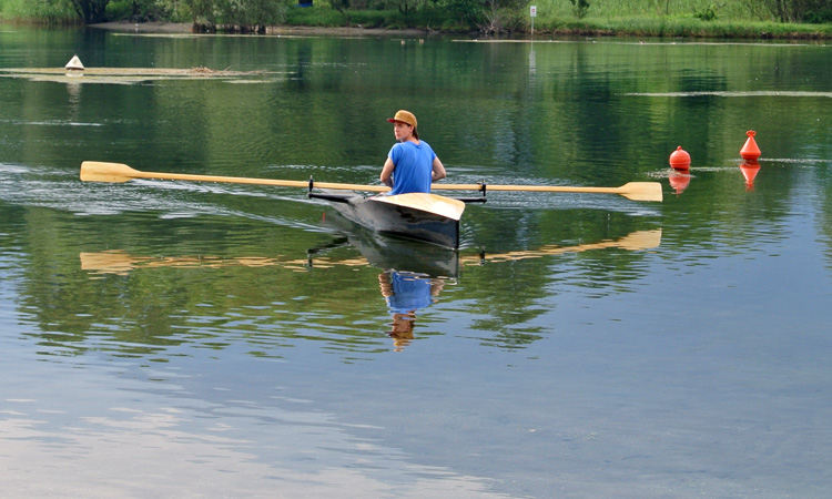 building a rowing boat