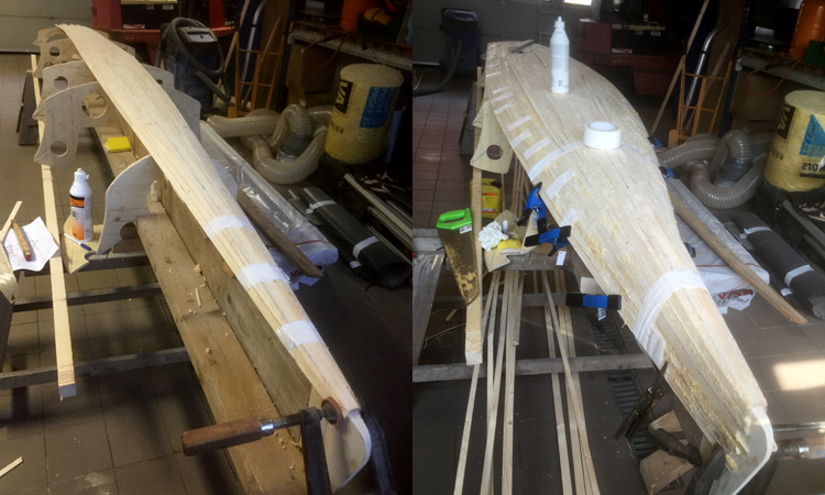 building a rowing boat