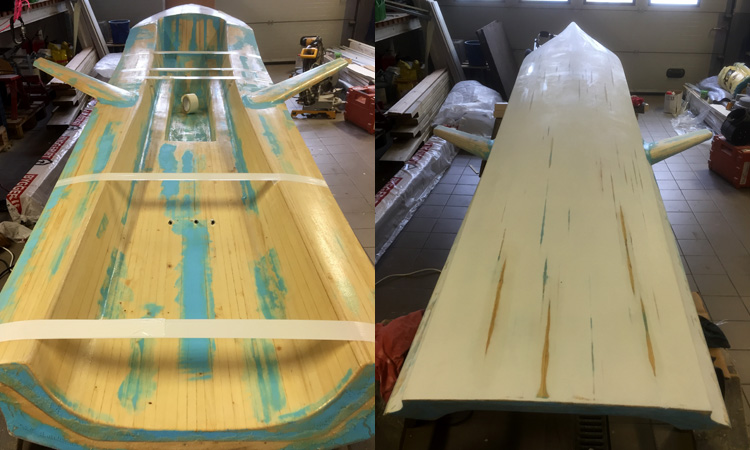 building a rowing boat